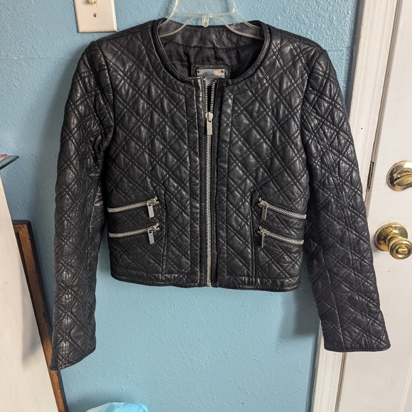MNG Quilted Black Jacket - Picture 3 of 7